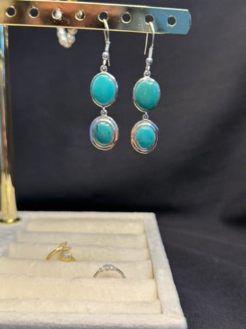 Turquoise Dangle Earrings