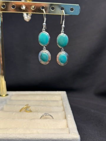 Turquoise Dangle Earrings