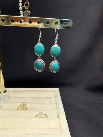Turquoise Dangle Earrings