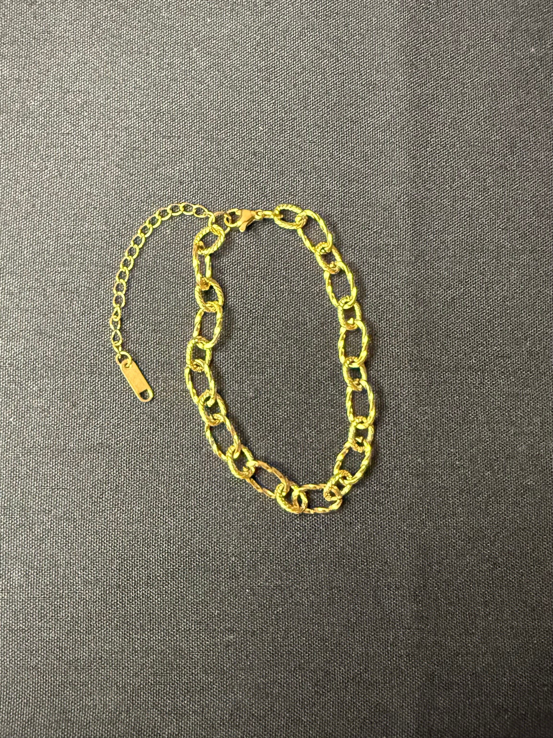 Gold Link Bracelet