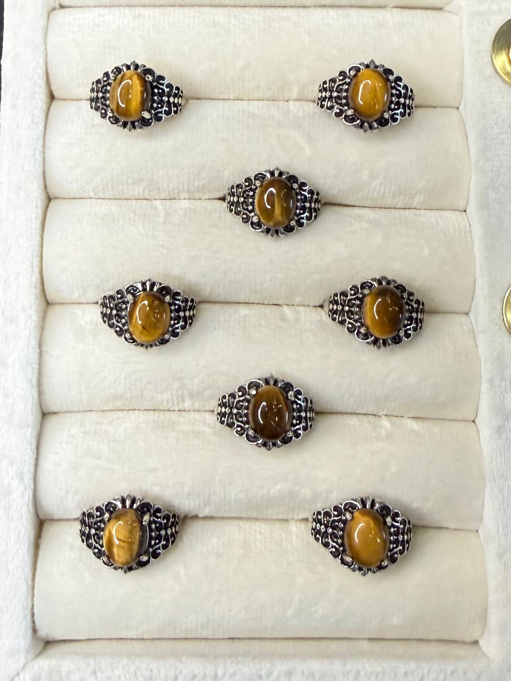 Tiger Eye Rings