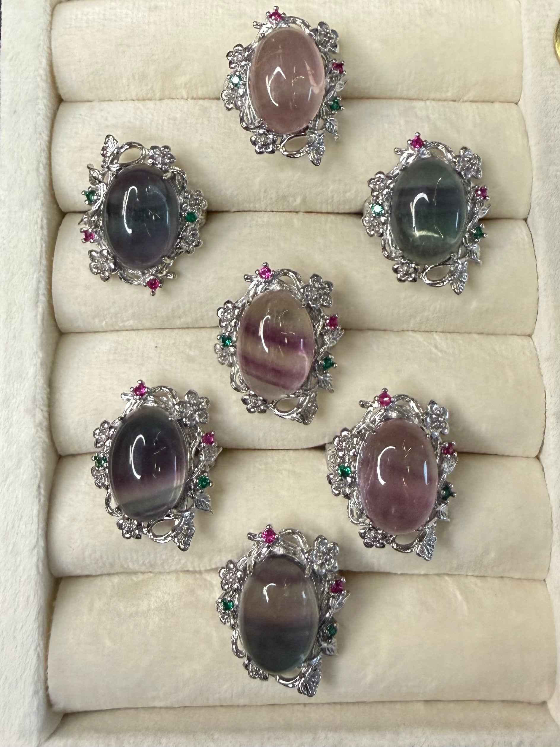 Fluorite Rings
