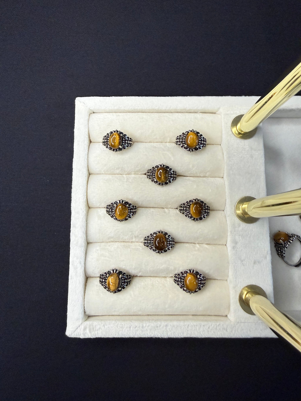 Tiger Eye Rings