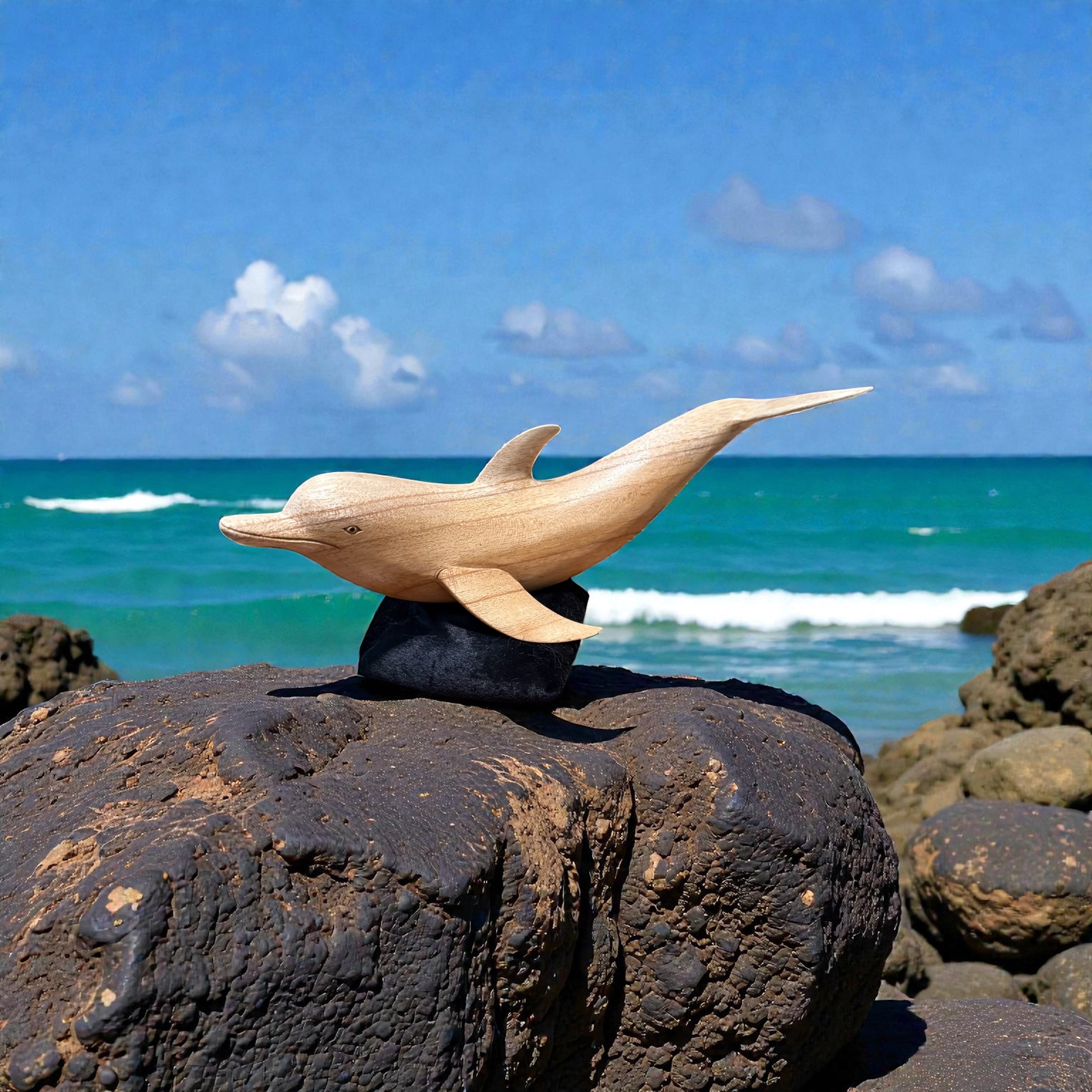 Wooden Dolphin