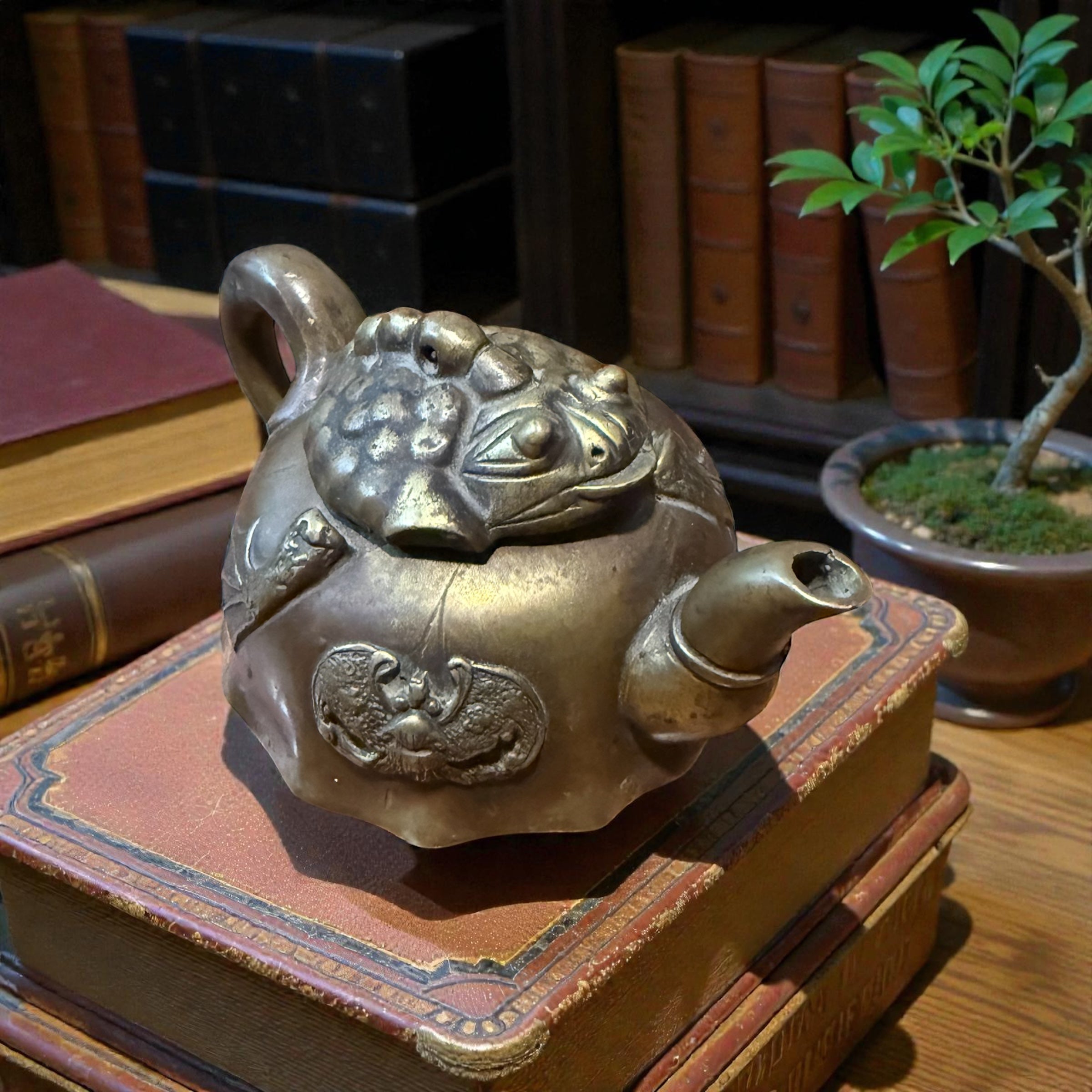 Bronze Tea Pot