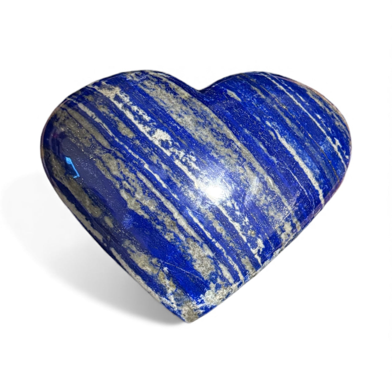 Afghan Lapiz Lazuli Heart