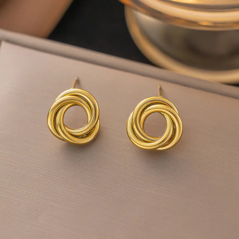 Three Ring Earrings