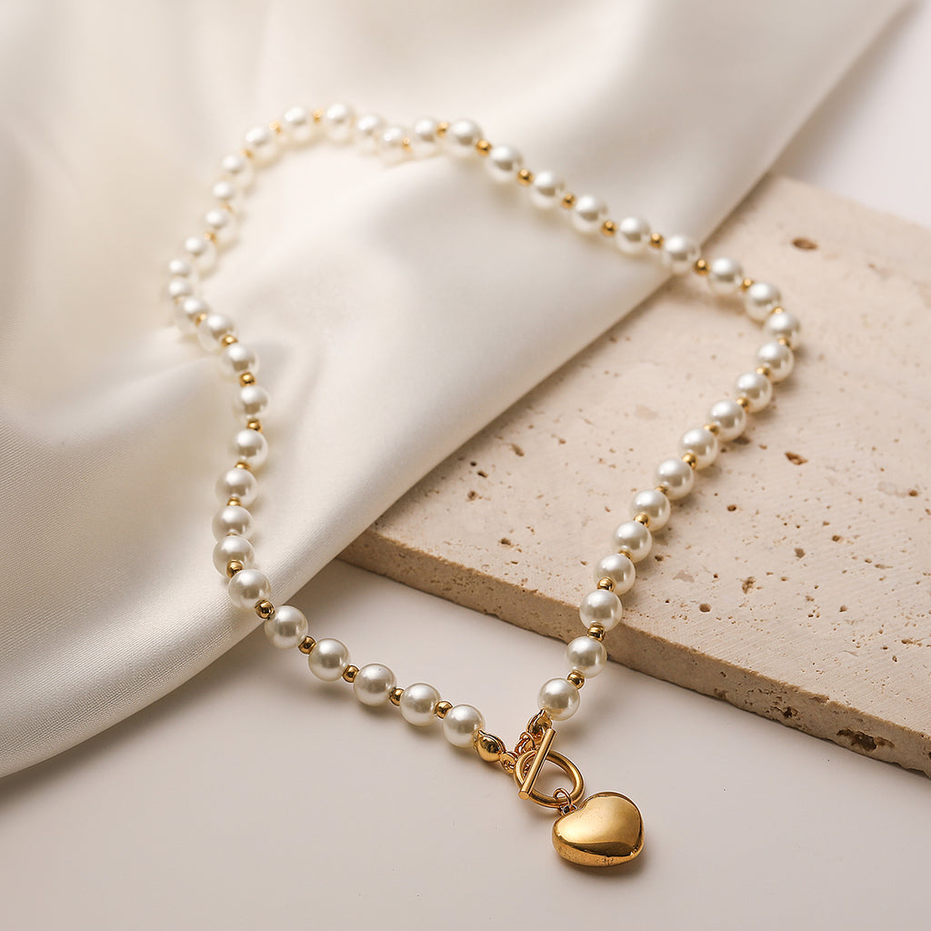 Heart Shaped Pendant Set