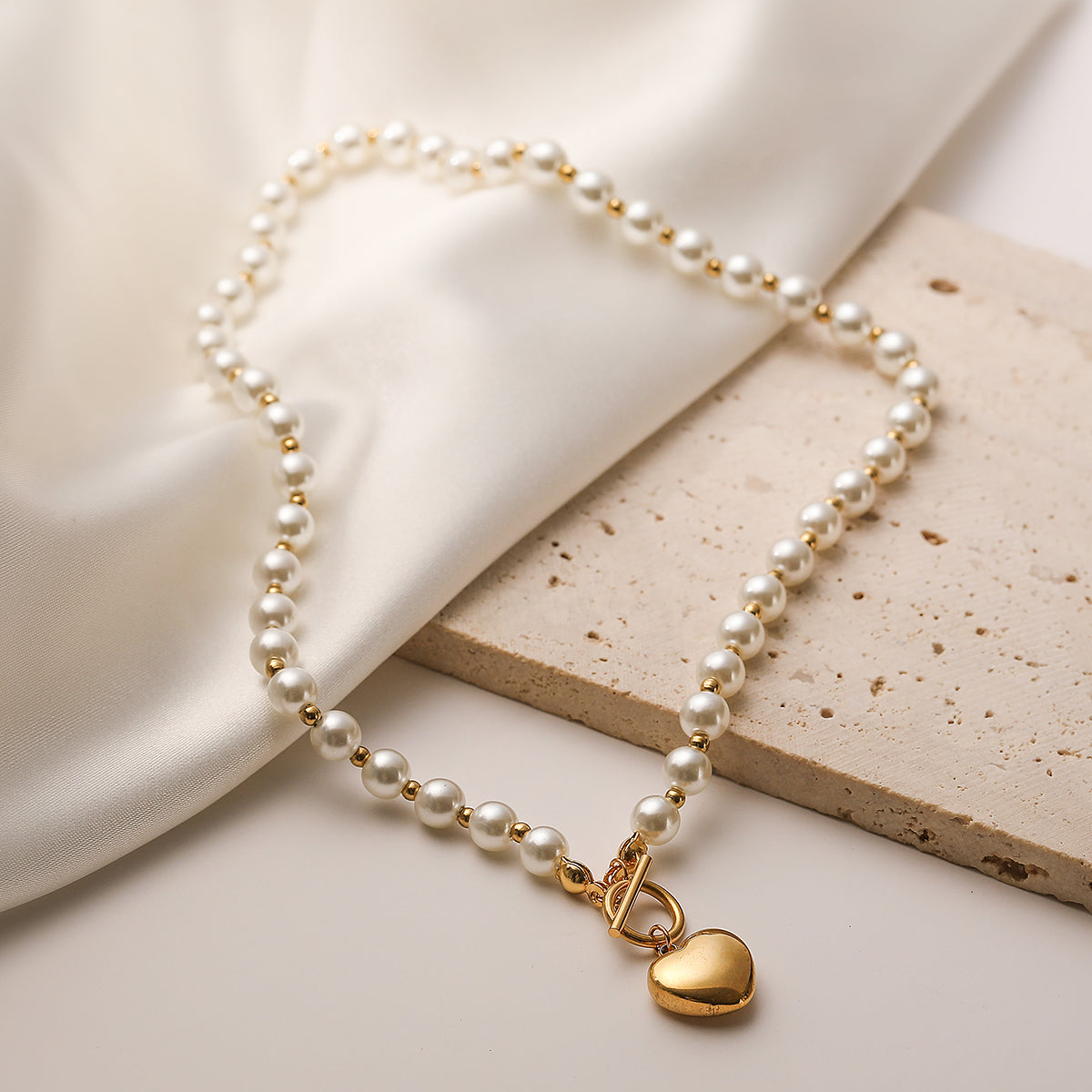 Heart Shaped Pendant Set